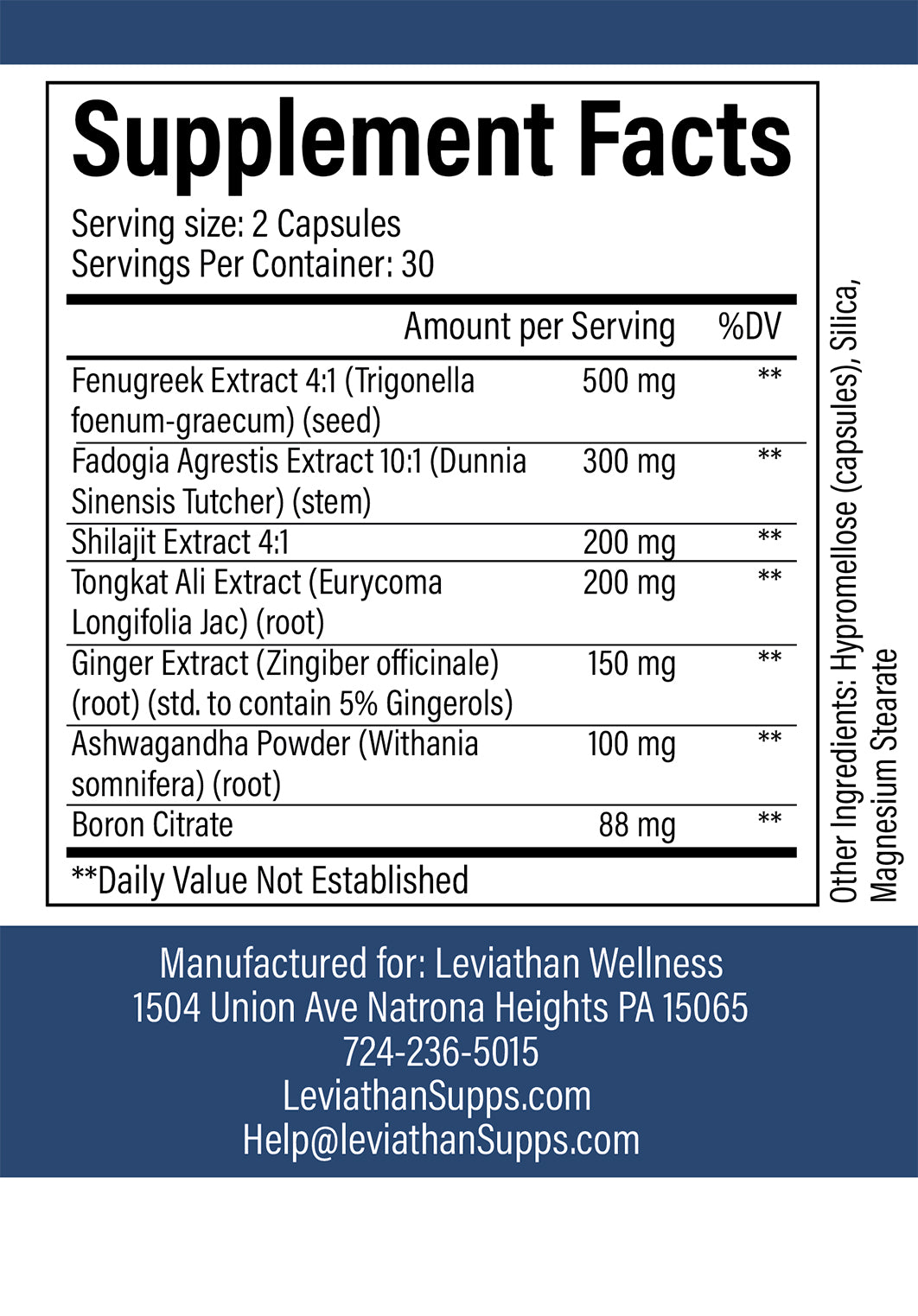 Vitality - Testosterone Support